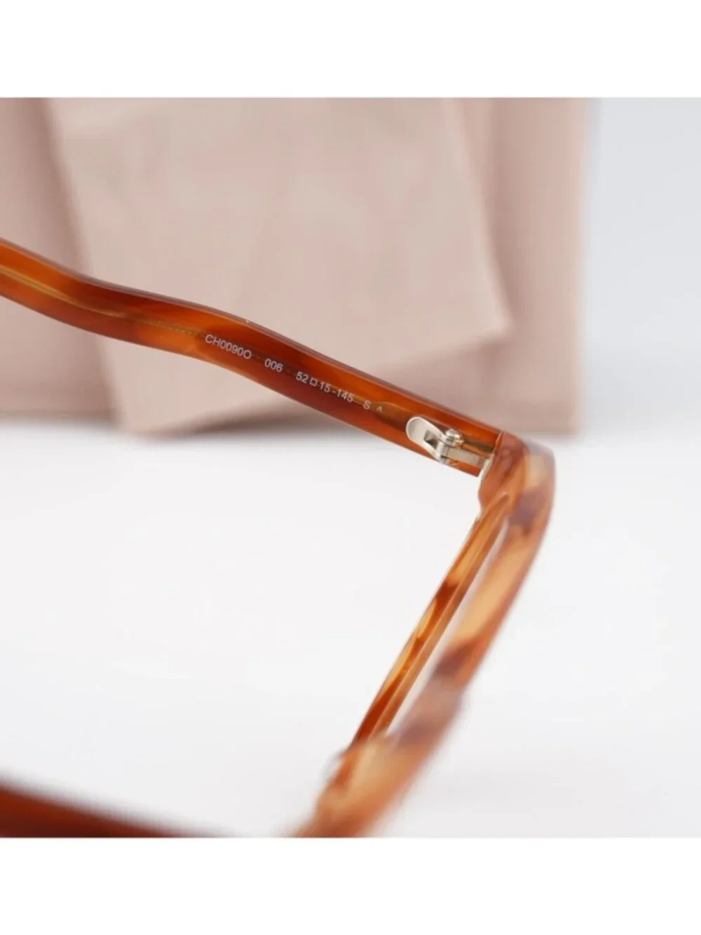 Chloe CH0090O 006 Square Eyeglasses 52mm - Havana